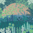 BINARY STYLE | Herons of the Southern Islands Premium Silk Lyocell Scarf