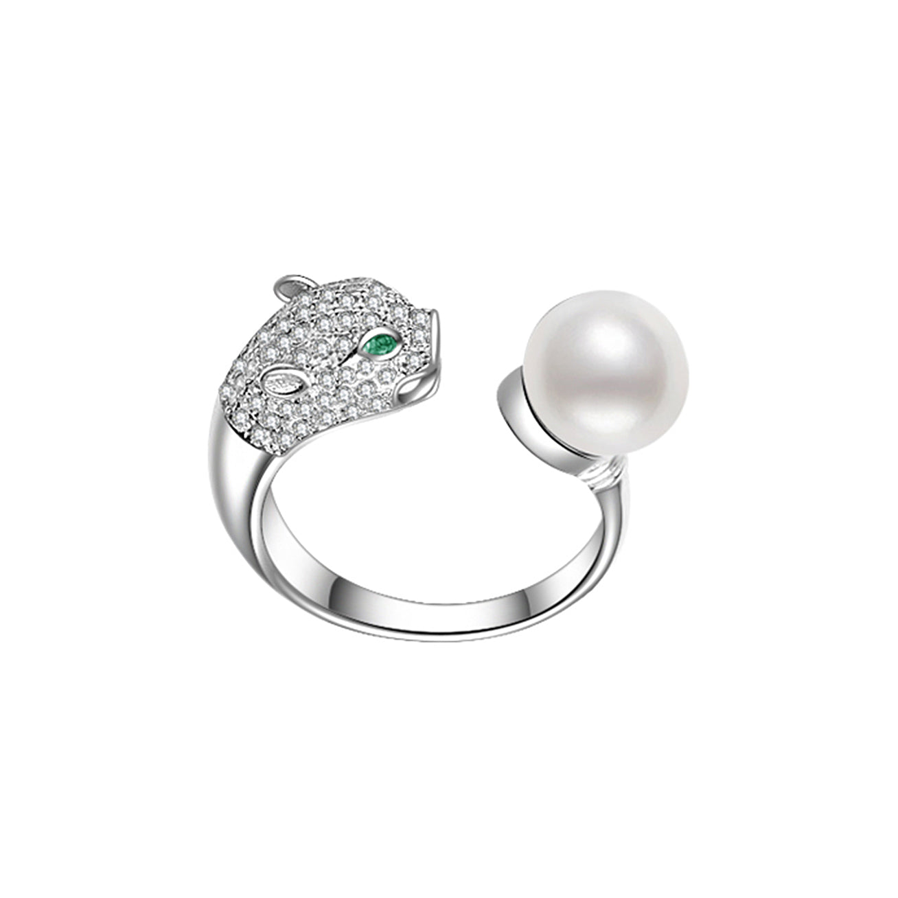 PEARLY LUSTRE | Leopard Freshwater Pearl Ring WR00038 | SAFARI