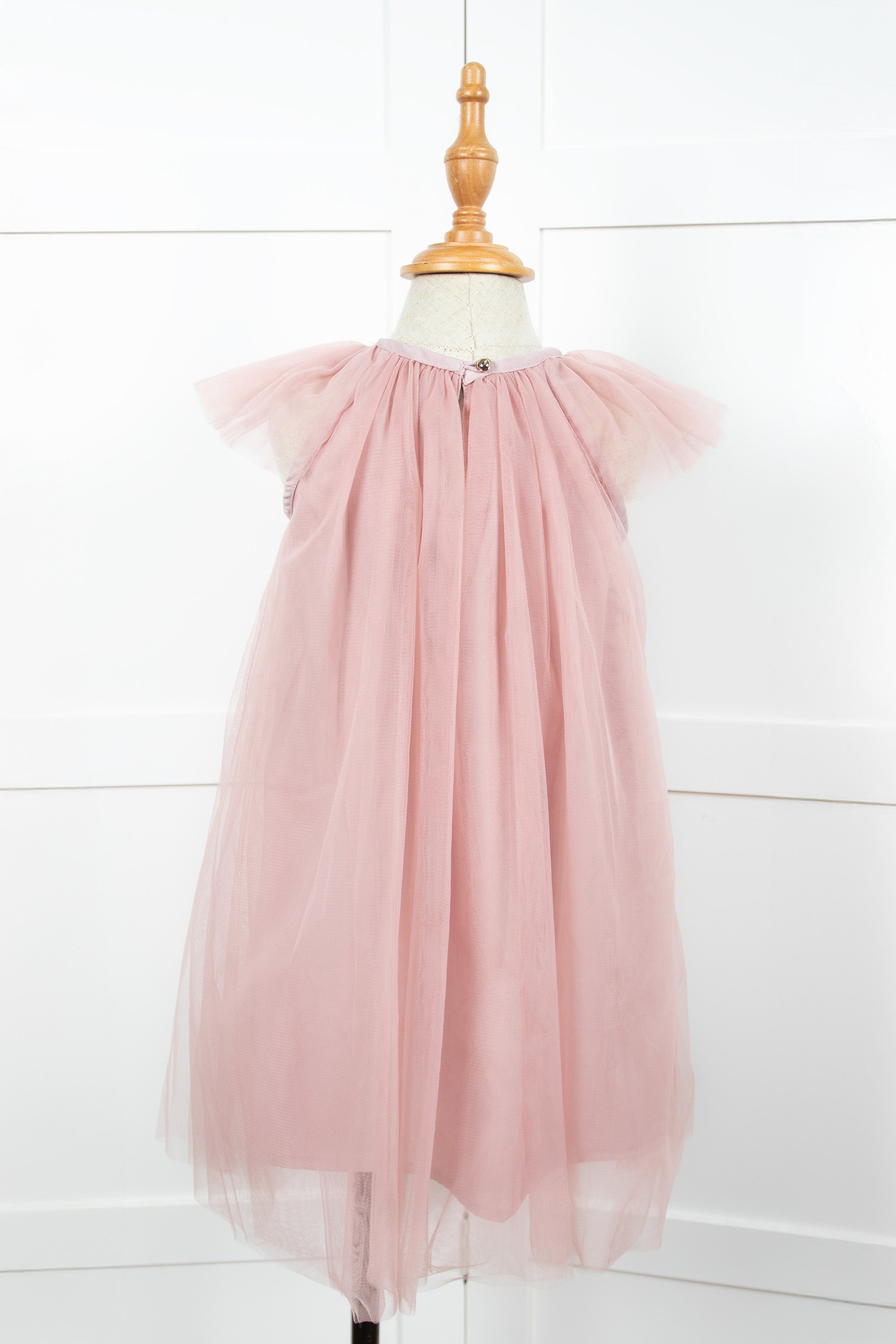 MAISON Q | Fairy Tulle Dress (Dusty Pink)
