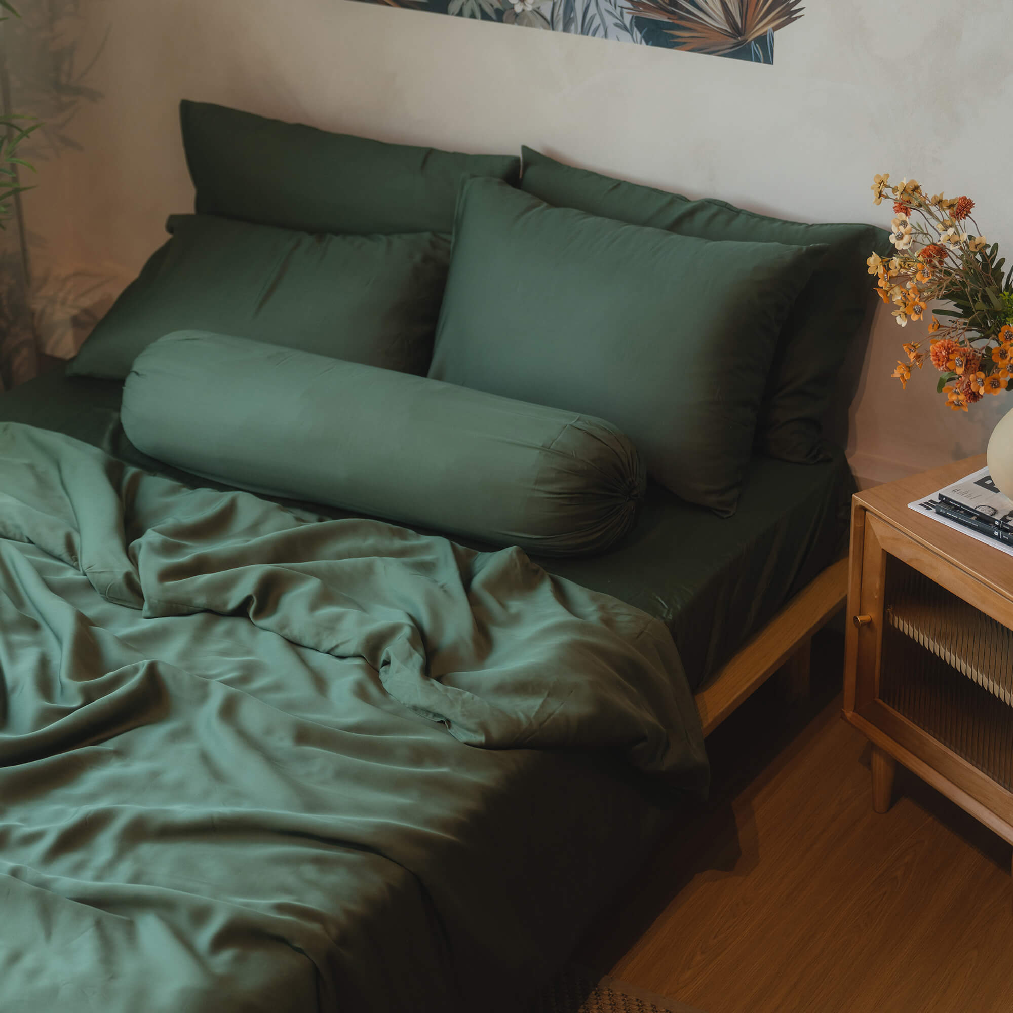 SUNDAY BEDDING | Bamboo Bolster Case