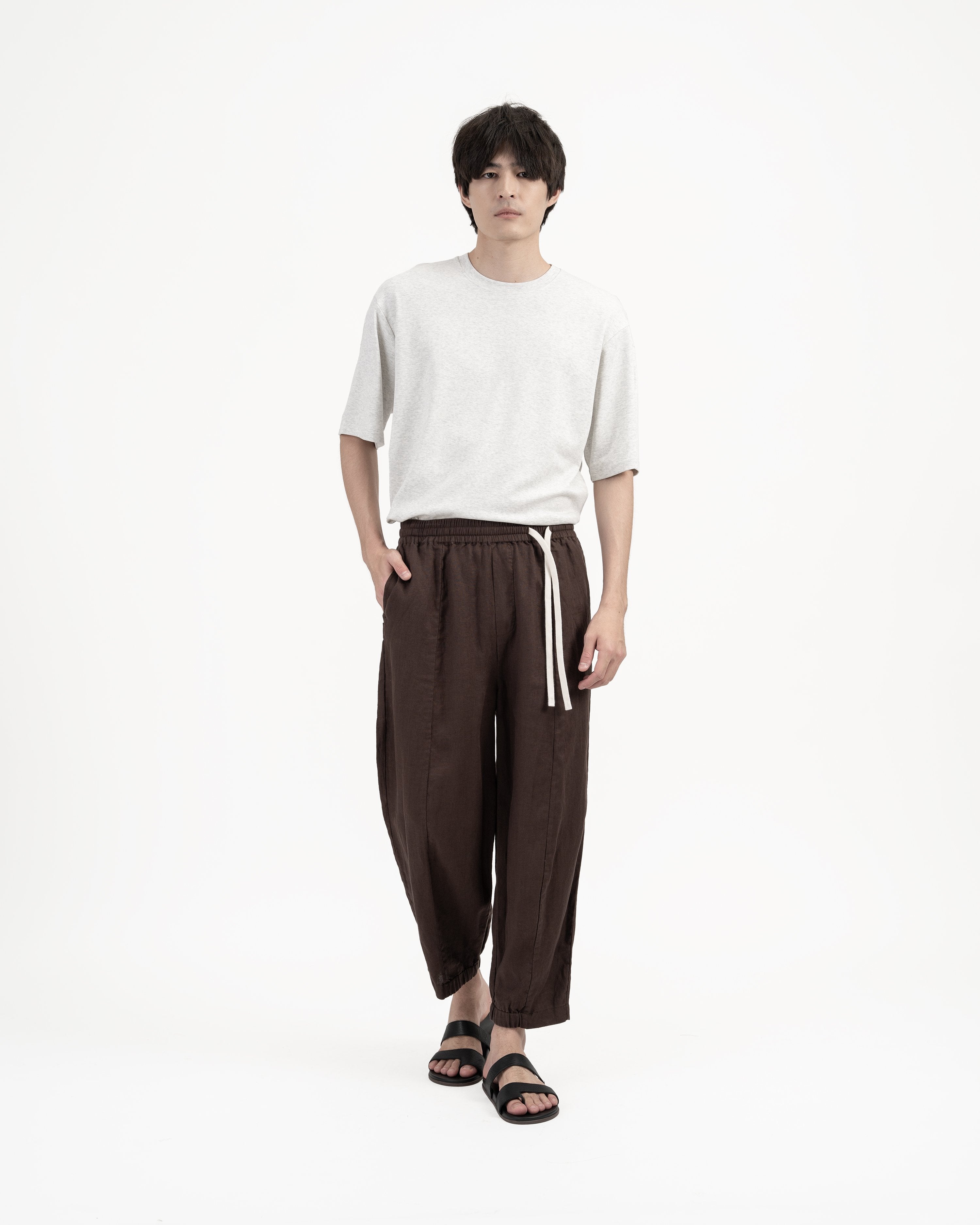 GRAYE | Journeyman Linen Pants | Brown