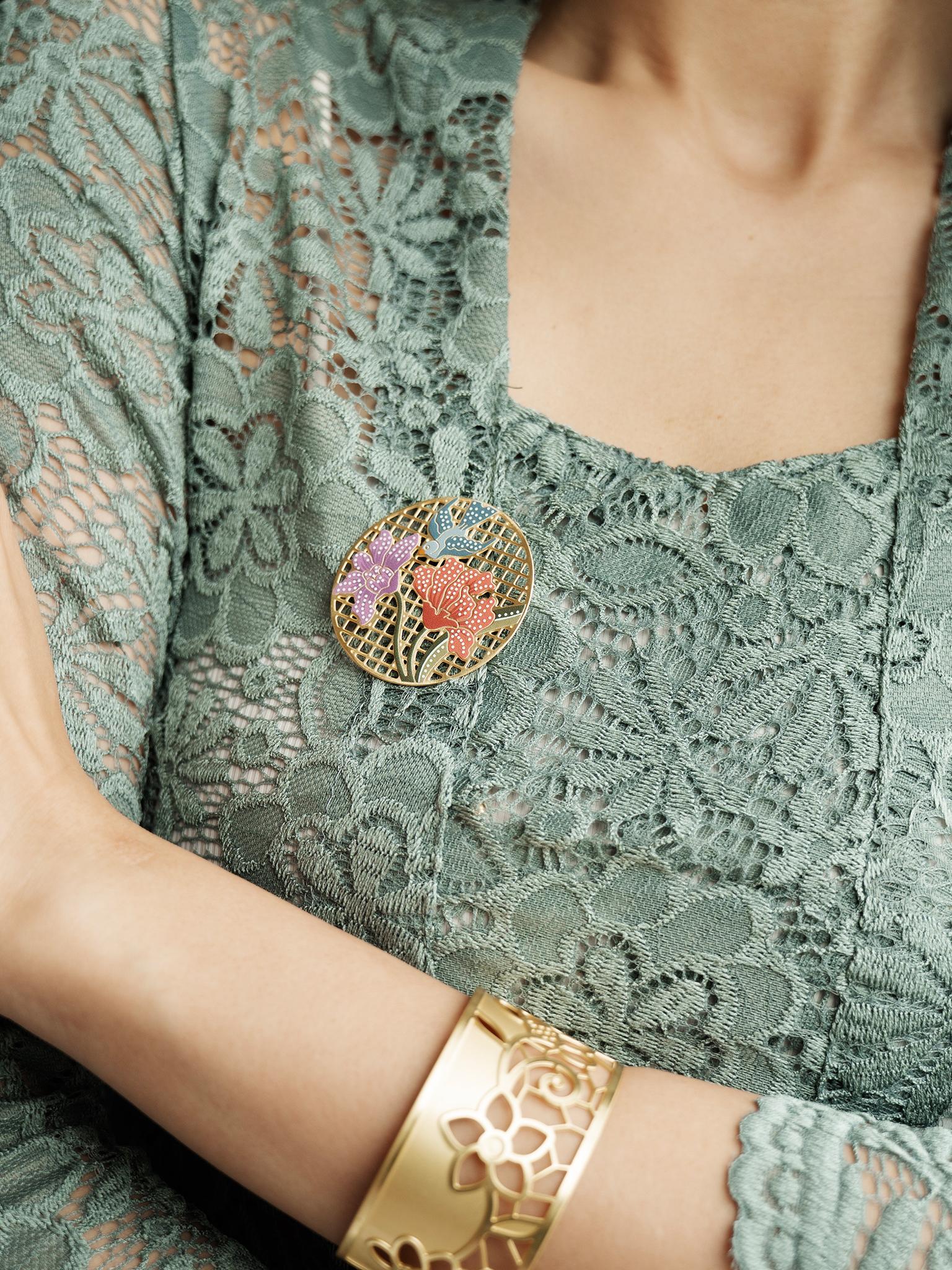 EMBRACE JEWELLERY | Peranakan Brooch