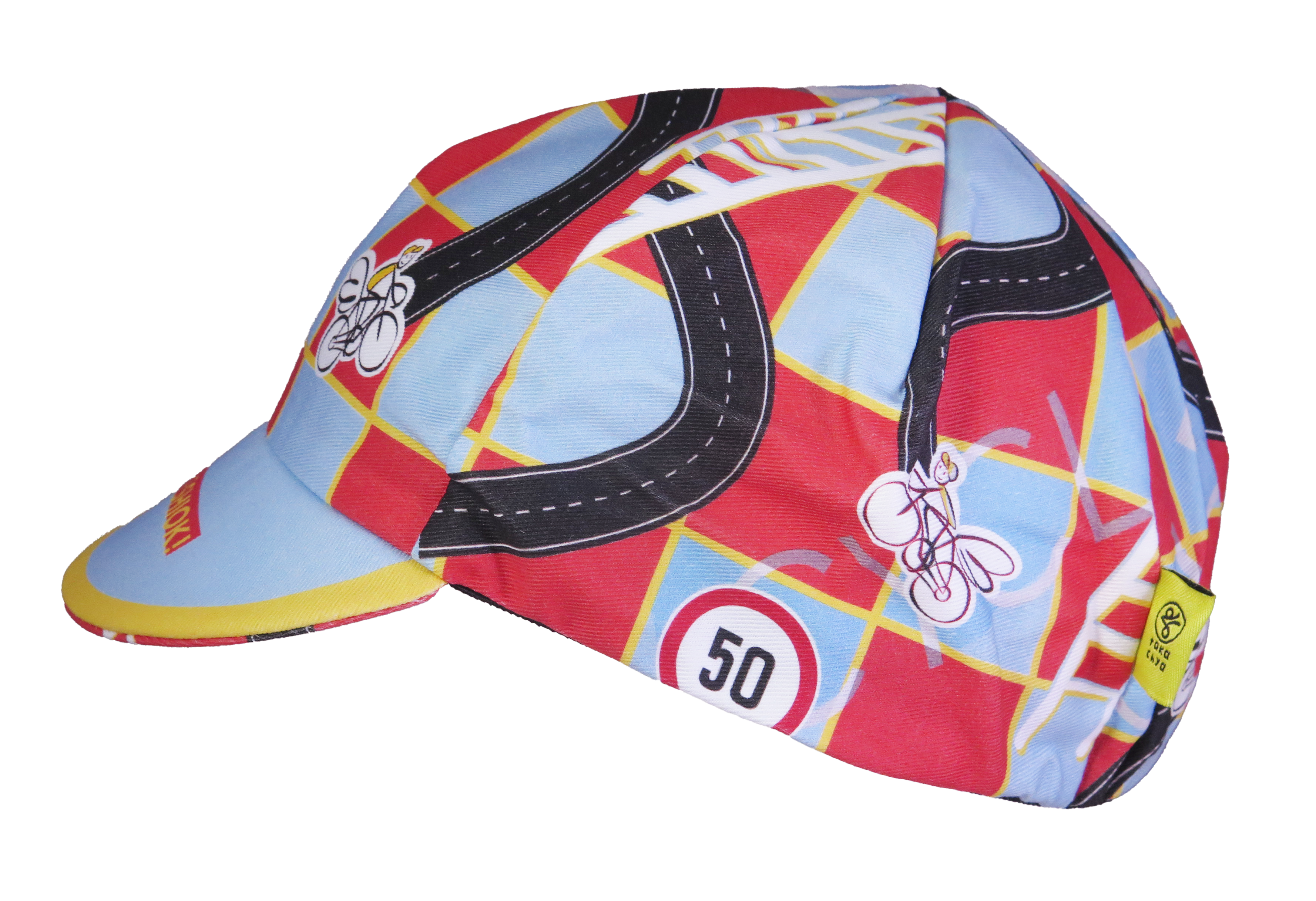 A DESIGN BY TAKACHYA | Cycling Cap - Higher Every Step