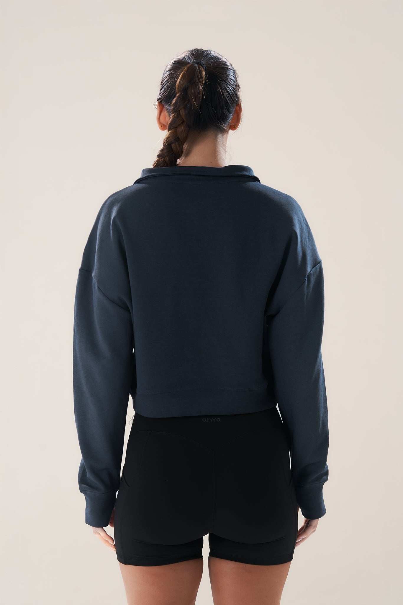 ANYA ACTIVE | Half Zip In Dive