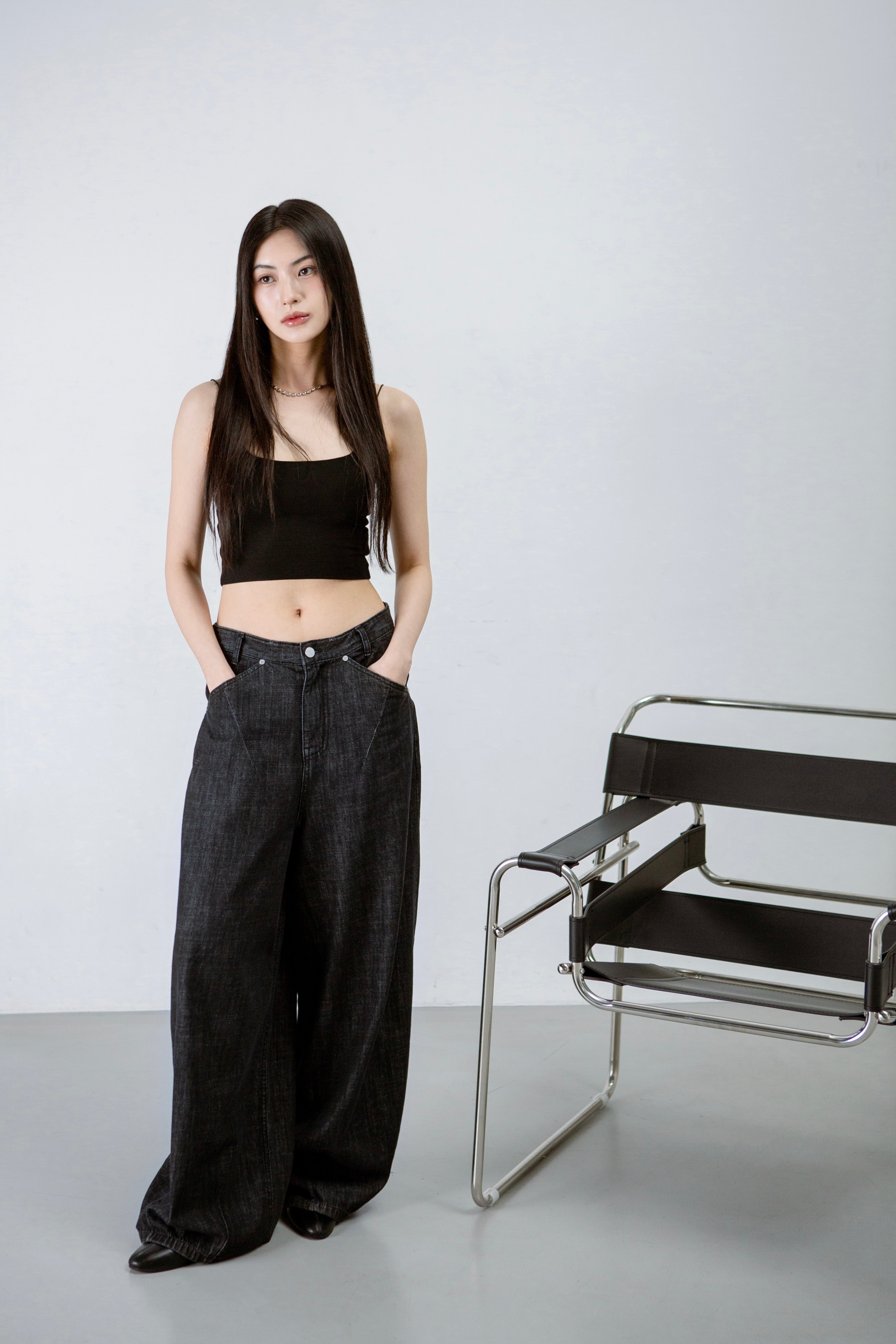 SAERO COLLECTIVE | Tencel Top | Black