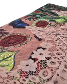 QUEENMARK | AN Printed Shawl 2024 Assorted Pink Flowers