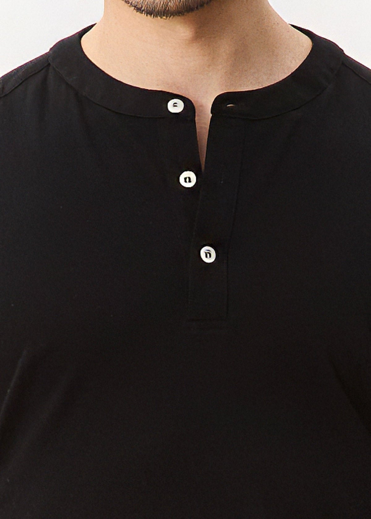 HOUSE OF HOUSE OF ANON PTE. LTD. | Vero Henley Pique Long Sleeve Top