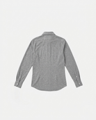 HOUSE OF ANON | Theo Spread Collar Long Sleeve Polo, Pique