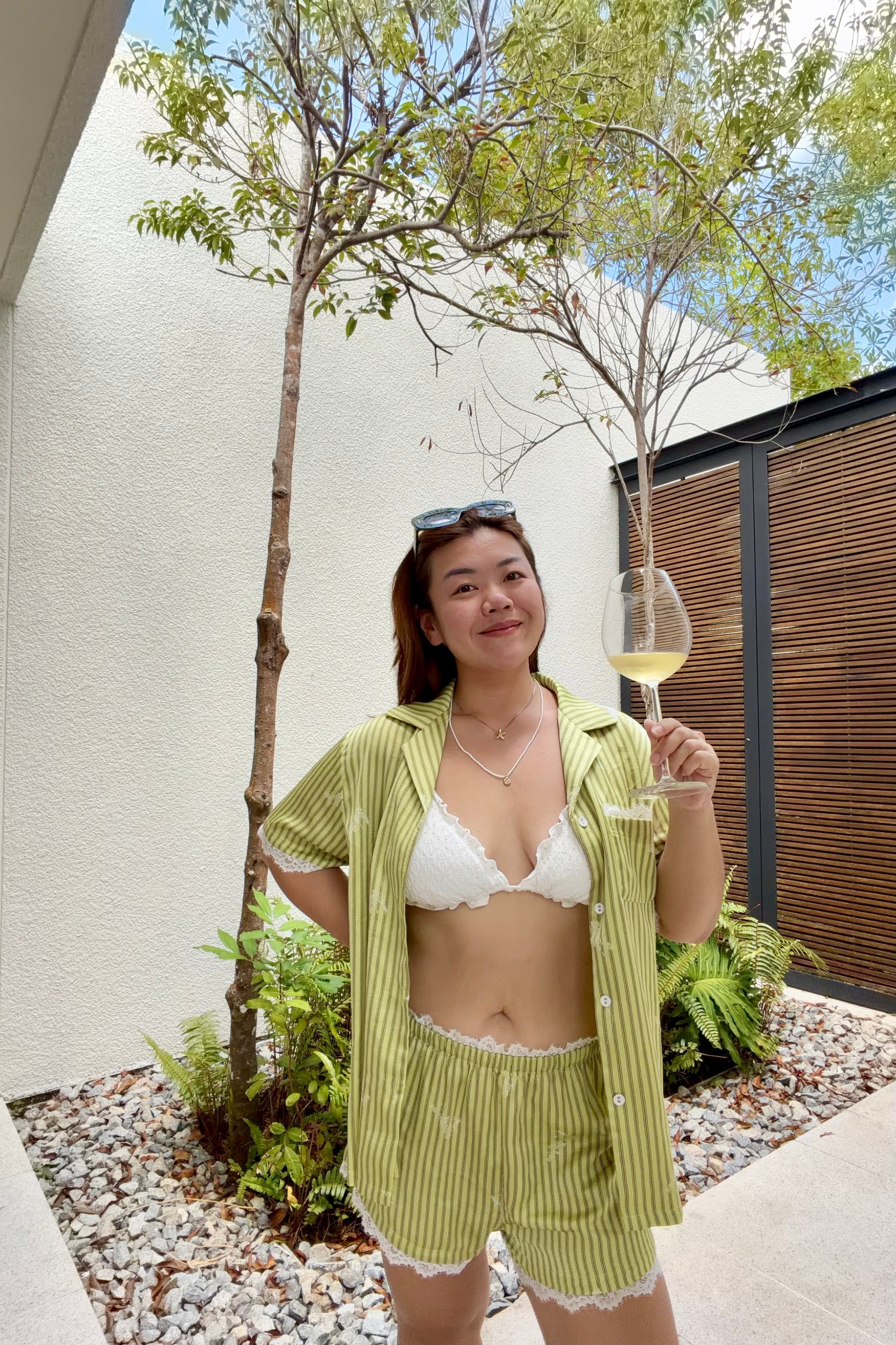 BELLS & BIRDS | Sage Bloom PJ Set