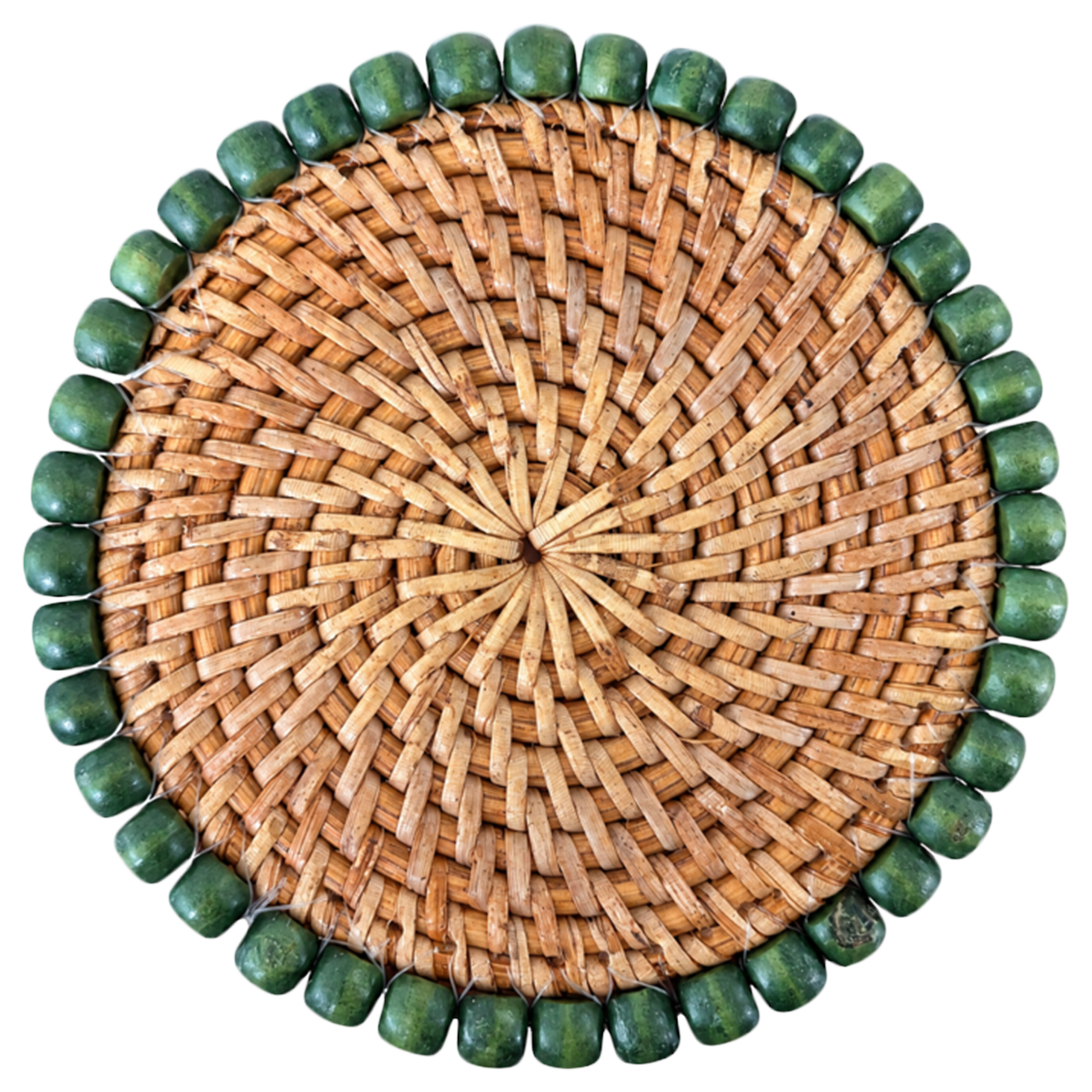 MEJA | The Safari Beaded Coaster - Forest