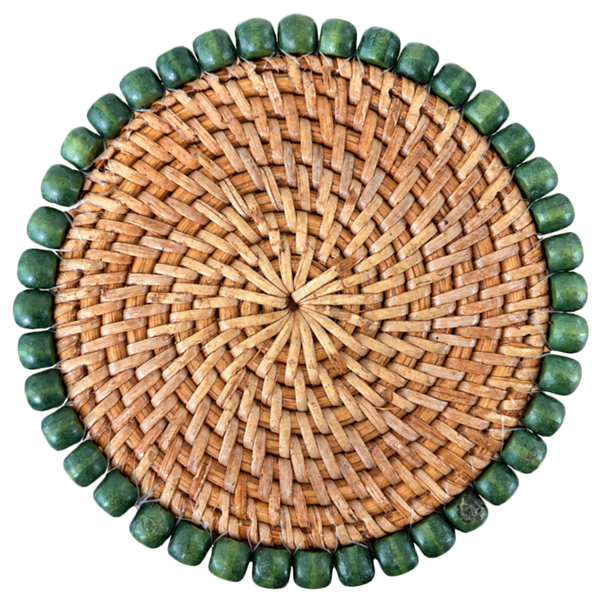 MEJA | The Safari Beaded Coaster - Forest