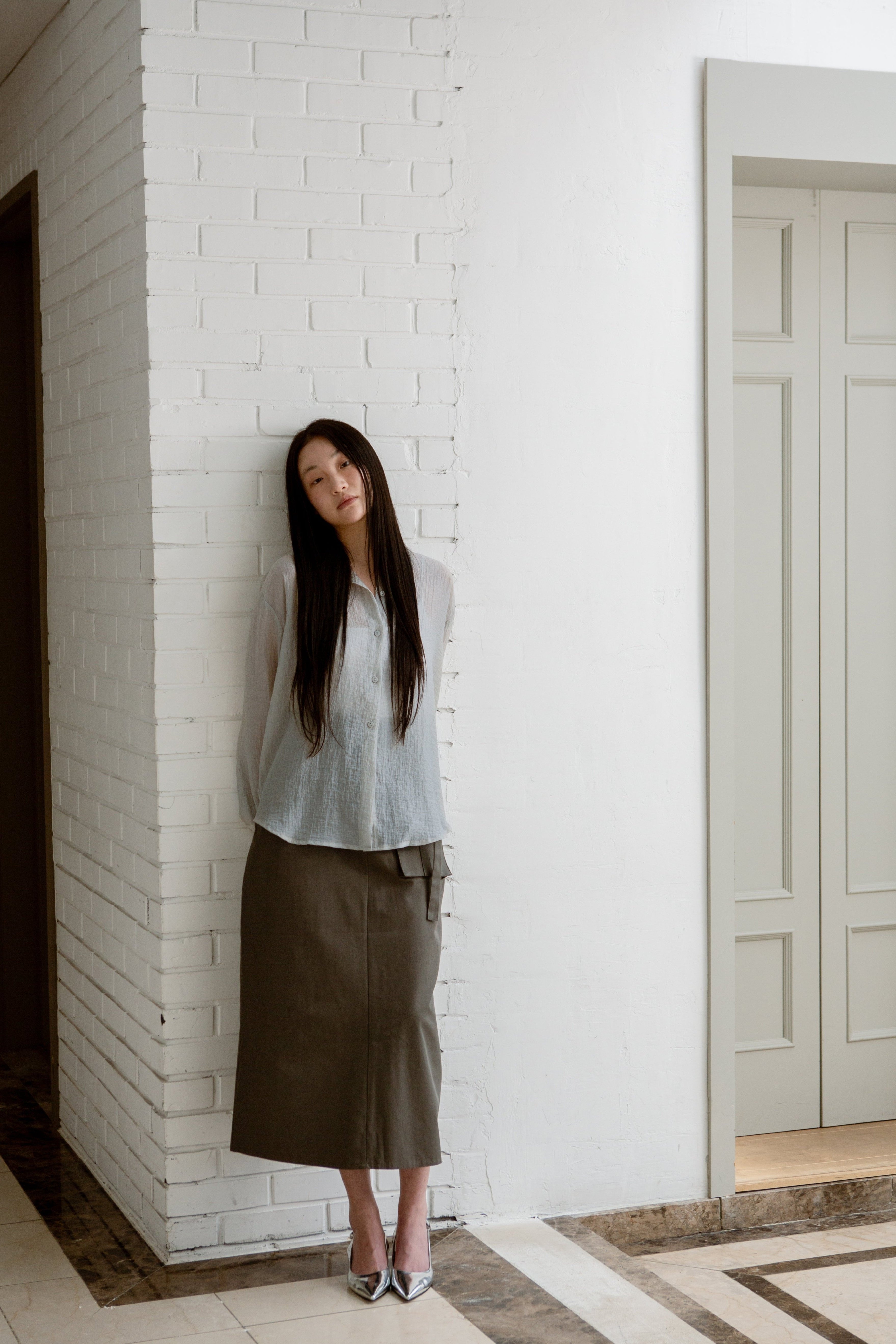 SAERO COLLECTIVE | Oreum Shirt V. 1 | Light Grey