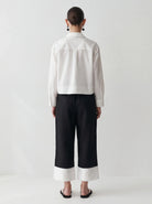 LAYERPLAN | Zerin Contrast Linen Drawstring Pants