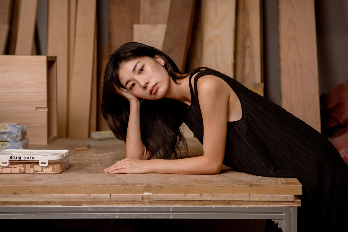 SAERO COLLECTIVE | Mok Textured Dress | Black