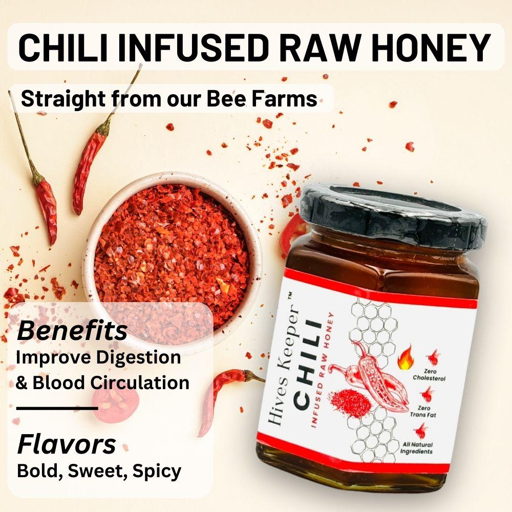 HIVES KEEPER | Infused Raw Honey - Chilli