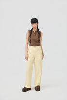 3EIGHTH | Sagyo Trousers In Sunshine Yellow