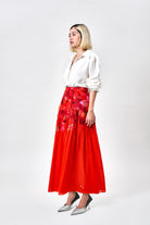 KHAAR | Scrap Midi Skirt