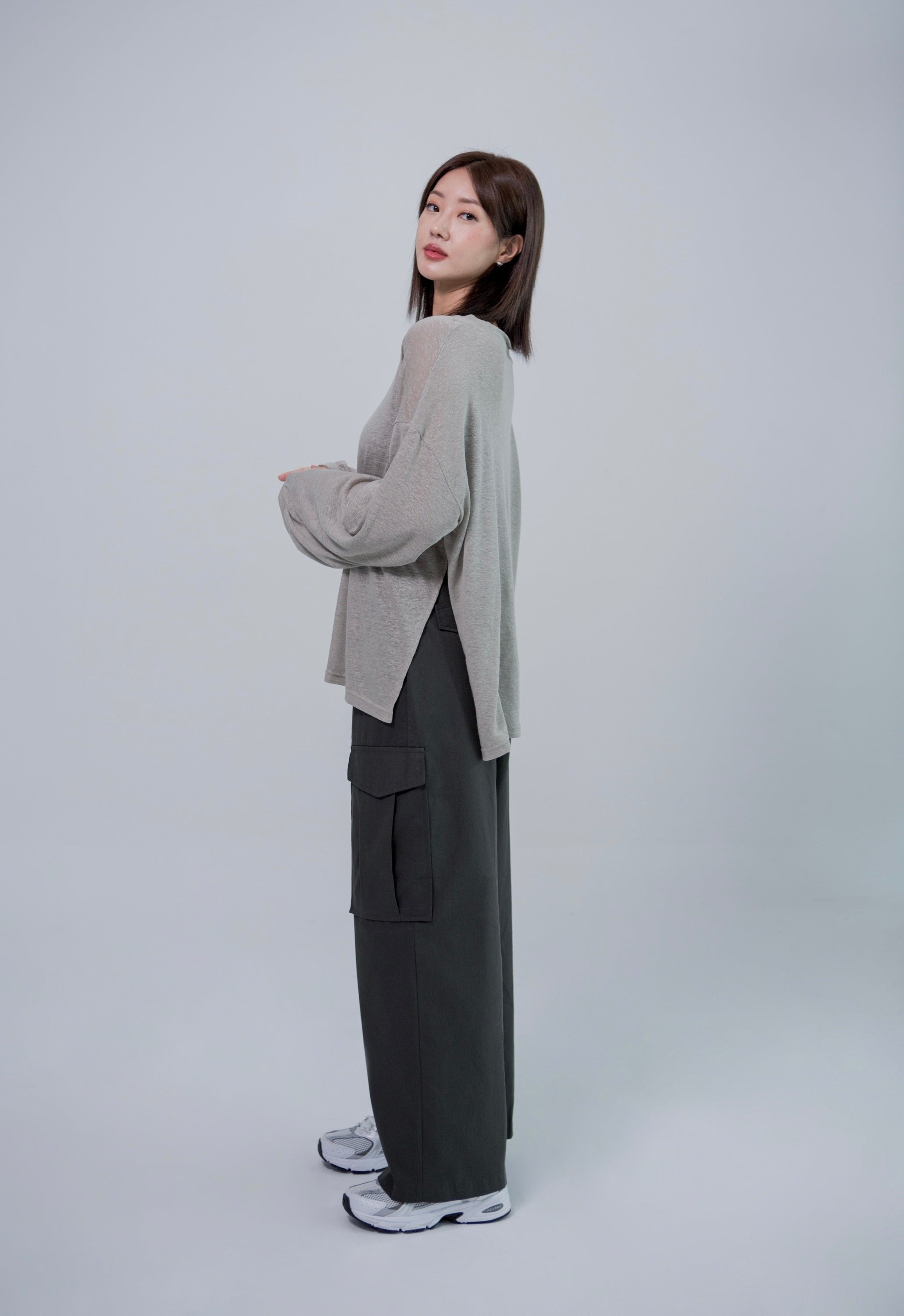 SAERO COLLECTIVE | Nongsa Cargo Pants | Gauntlet Grey
