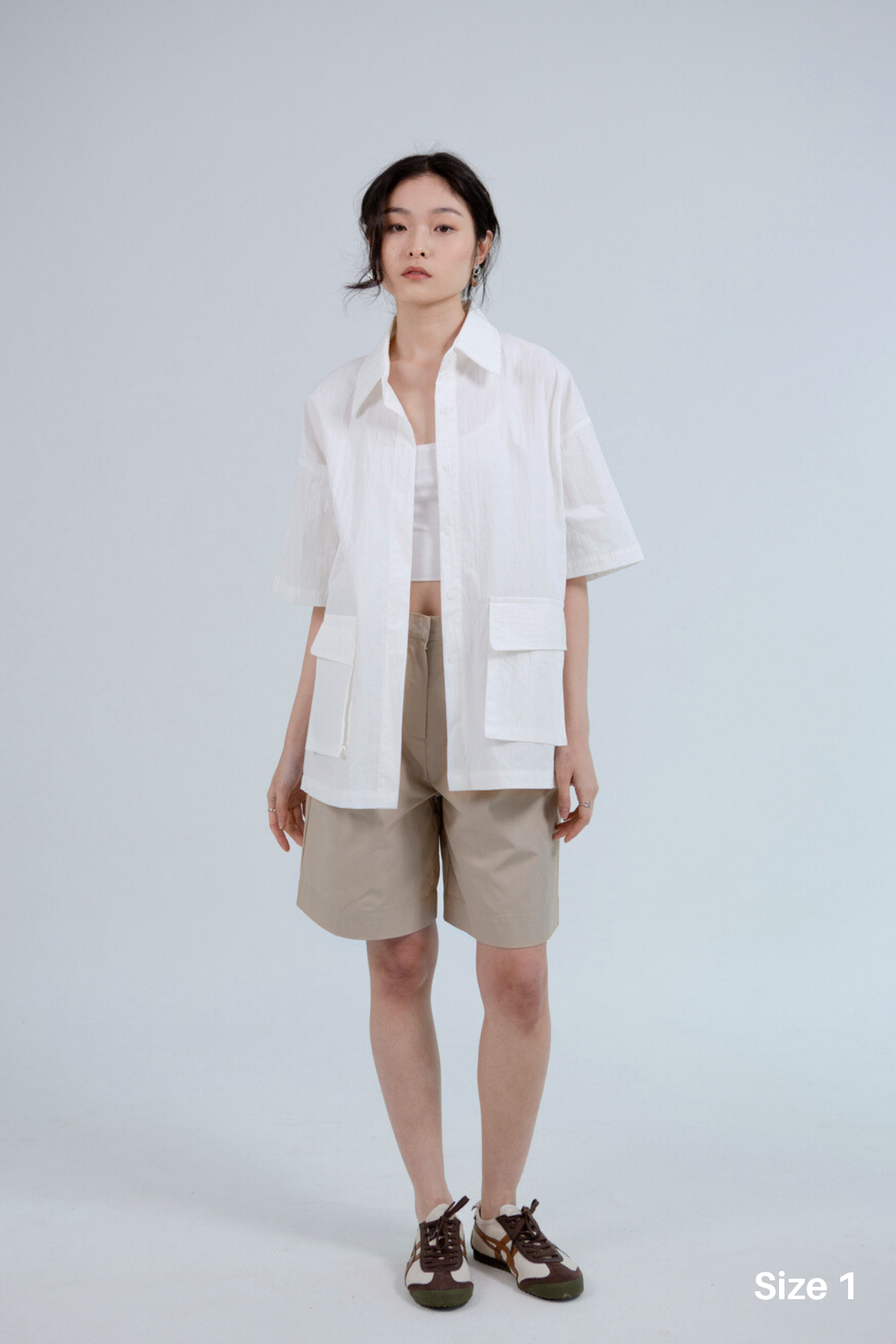 SAERO COLLECTIVE | Boho Overfit Shirt | White