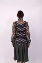 RAFFLES PRIVATO | STEPHANIE GABRIELLE | Polka Dot Blouse