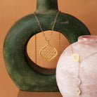 EMBRACE JEWELLERY | Woven Leaves Necklace