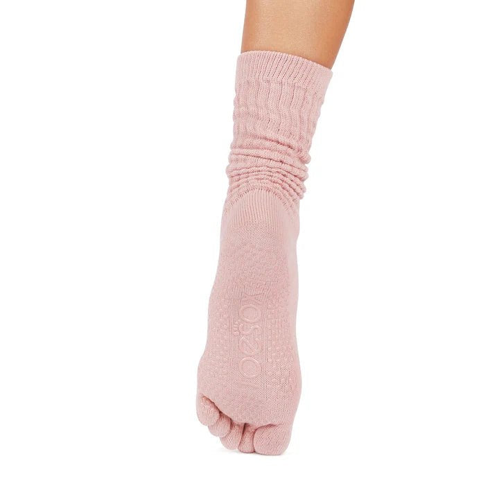 TOESOX | Full Toe Slouch - Petal