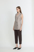 FREY | Beja Waistcoat | Beige