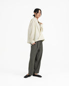GRAYE | Gathered Wrap Shirt