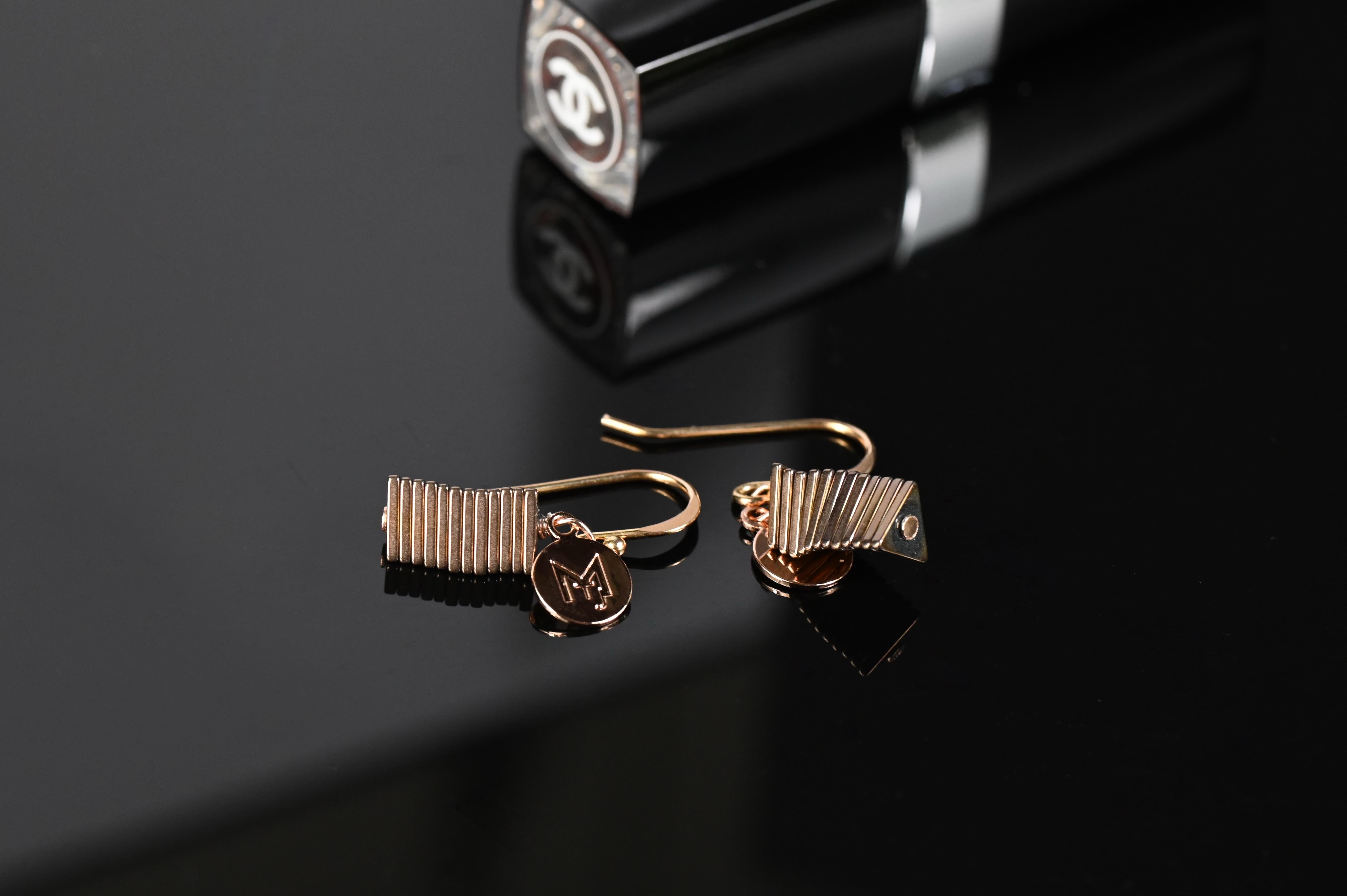 MARILYN TAN JEWELLERY | Electric Kinetic Hematite Hook Earrings