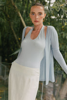 LAYERPLAN | Siena Tie Reversible Knit Top