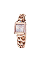 BLACK BY BLUE BRAVE | THCN C· II White Sunray Dial Rose Gold Chain-Link Watch