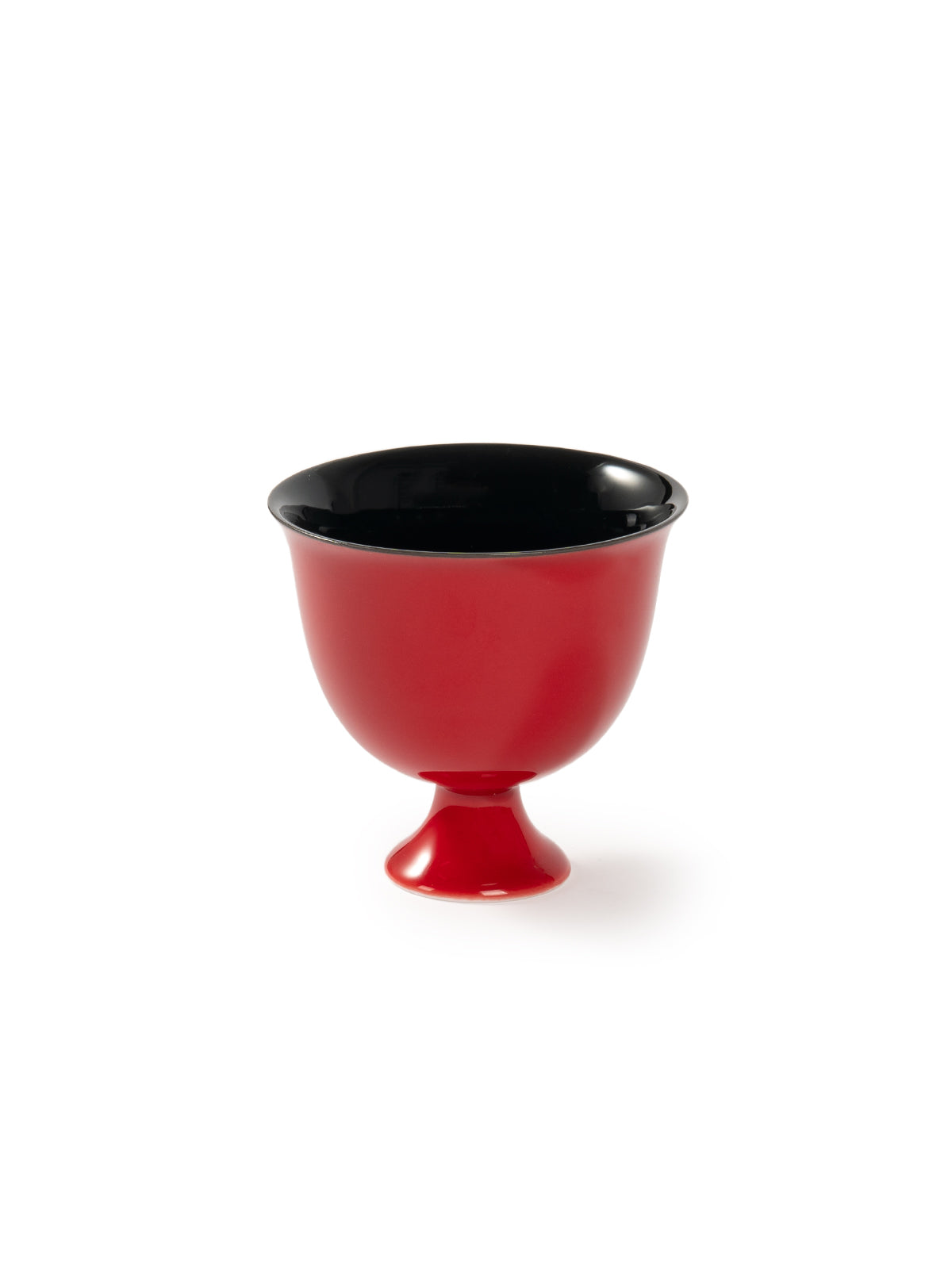 CRAFILAB | Vermilion Red & Tall Footed Teacup