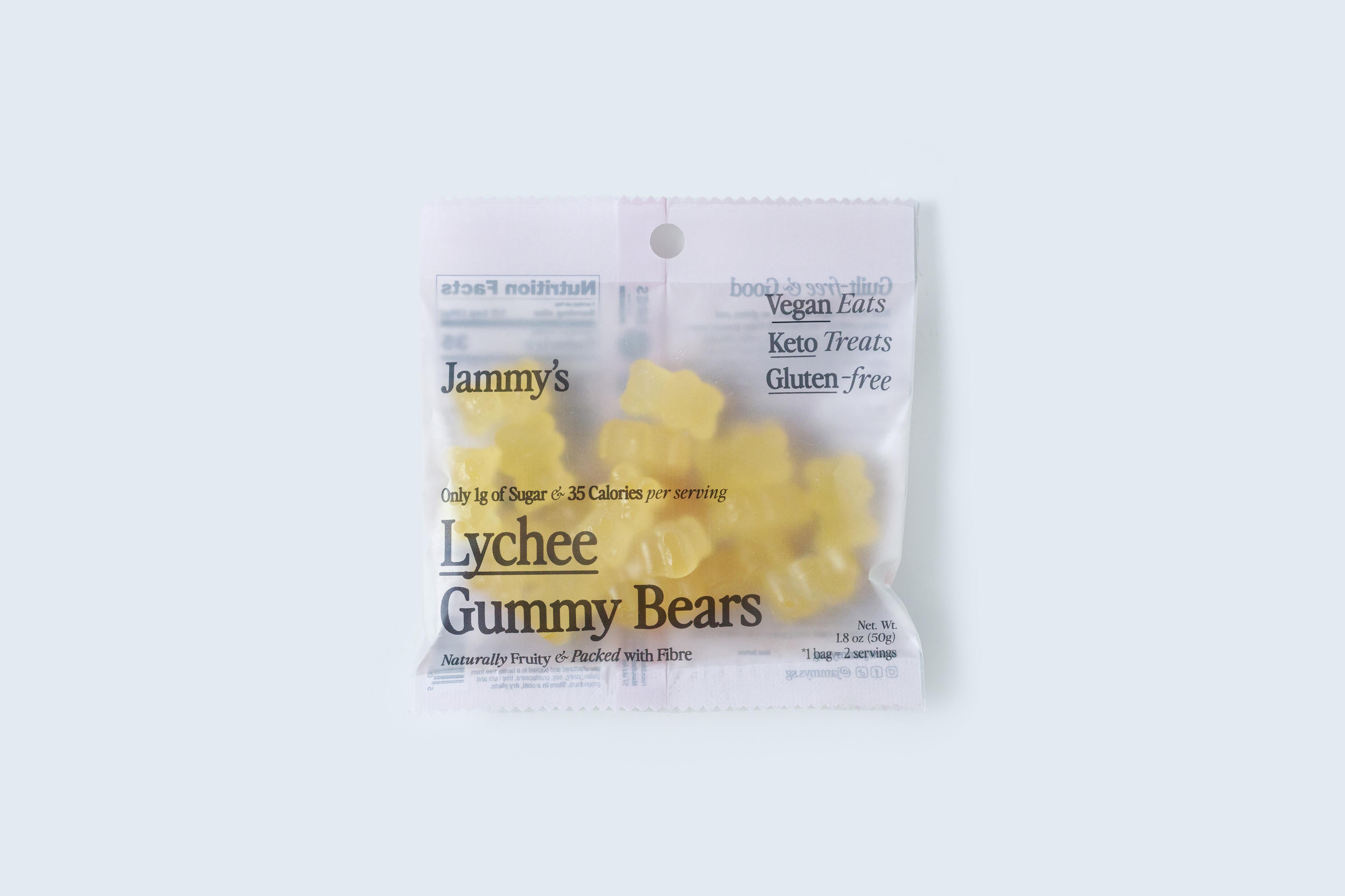 JAMMY’S | Lychee Gummy Bears