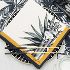MEJA | The Show Of Safari Animal Napkins (Set Of 2)