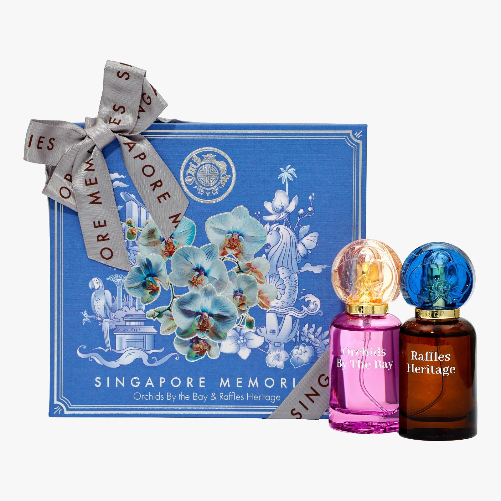SINGAPORE MEMORIES | Orchids By The Bay + Raffles Heritage (20ml each)