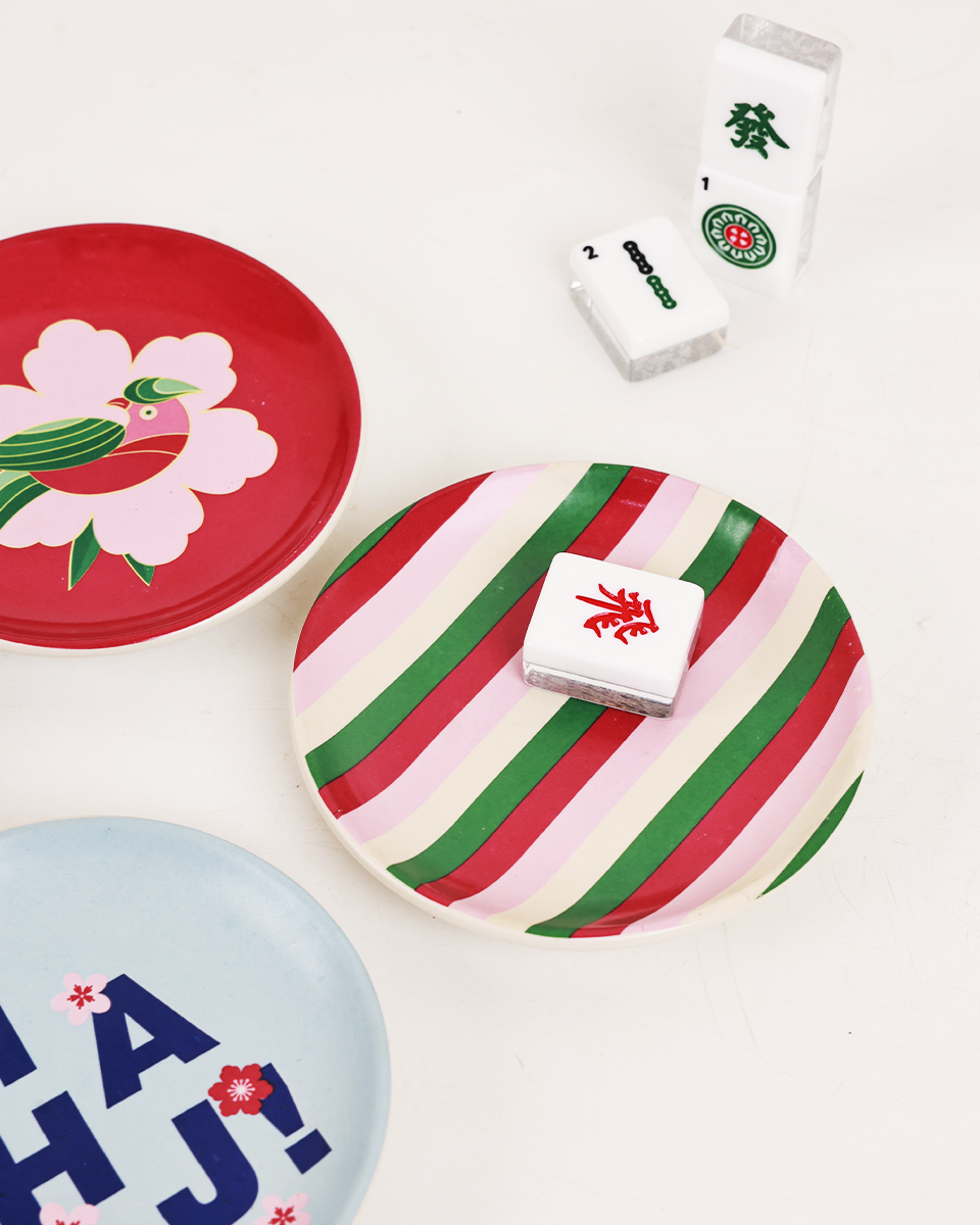 TABLE MANNERS | Mahjong. Please! Tapas Plates Set of 4