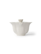 CRAFILAB | Ash Gray & Small Floral Edge Five & Petal Teapot
