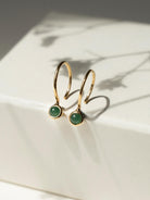 EMBRACE JEWELLERY | Green Whisper Earrings
