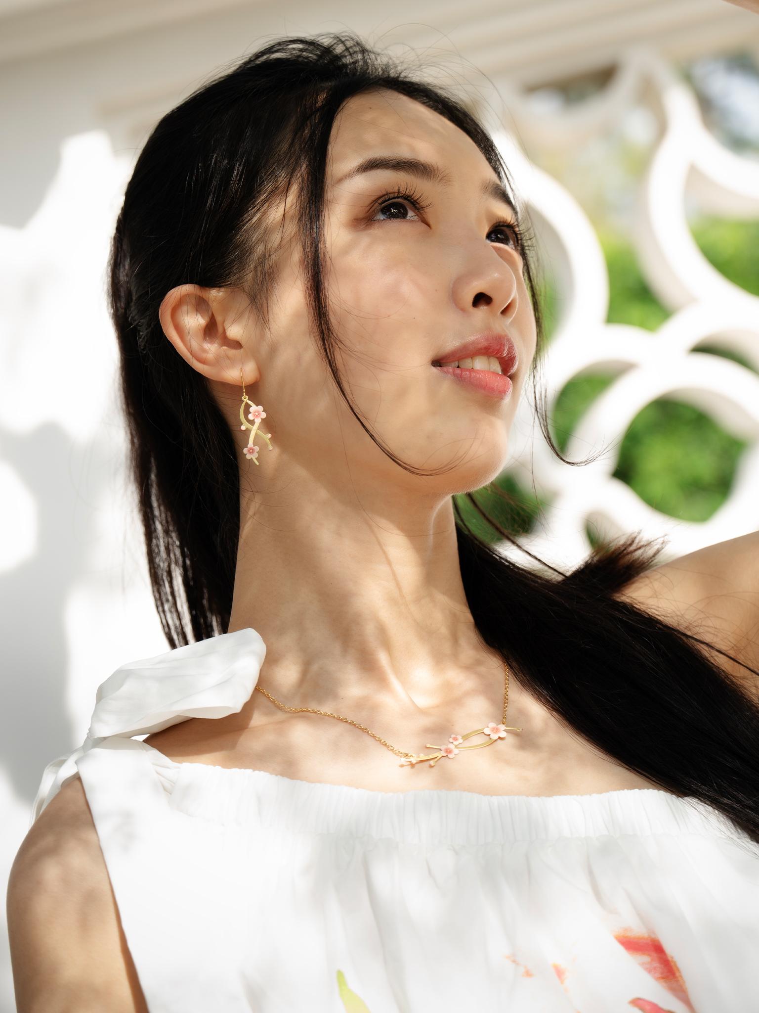 EMBRACE JEWELLERY | Plum Blossom Earrings