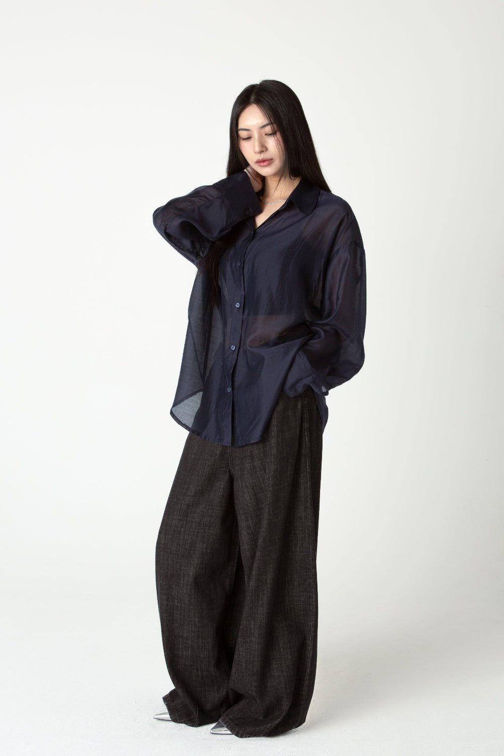 SAERO COLLECTIVE | Myeonsa Denim Jeans | Midnight Black
