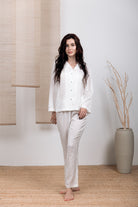 KATRUSS | PJ Set With Pants, Sunlit Stripes