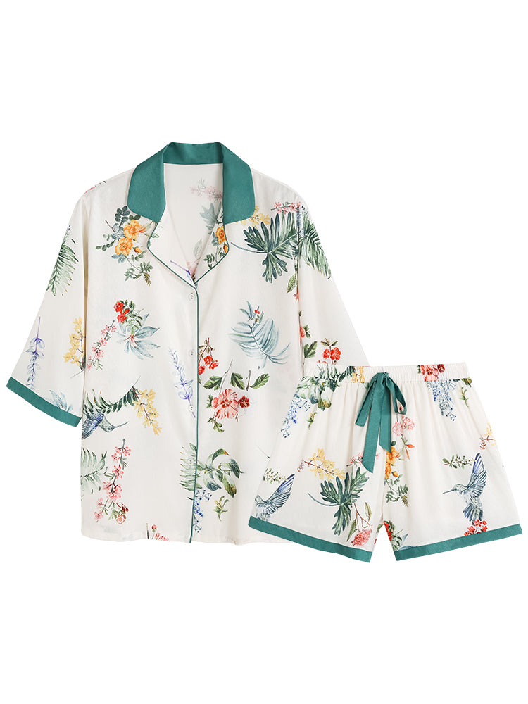BELLS & BIRDS | Paradiso Floral Pyjamas Set