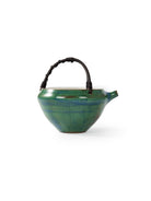 CRAFILAB | Official Green Glaze & Rattan Tea Bowl