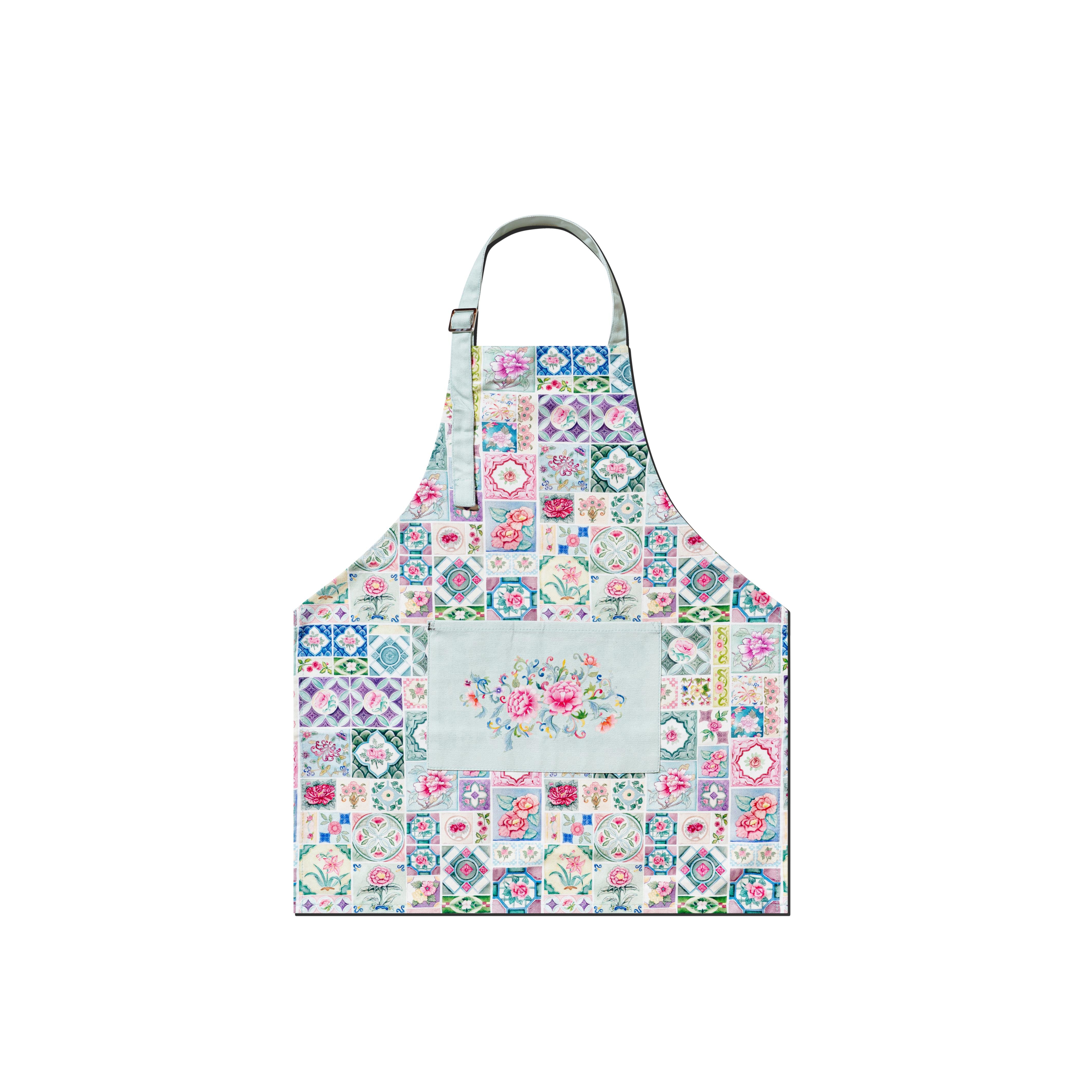 SINGLAPA | Peranakan Tiles Kids Apron