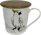 THE ANIMAL PROJECT | Wide Tapered Mug With Bamboo Lid