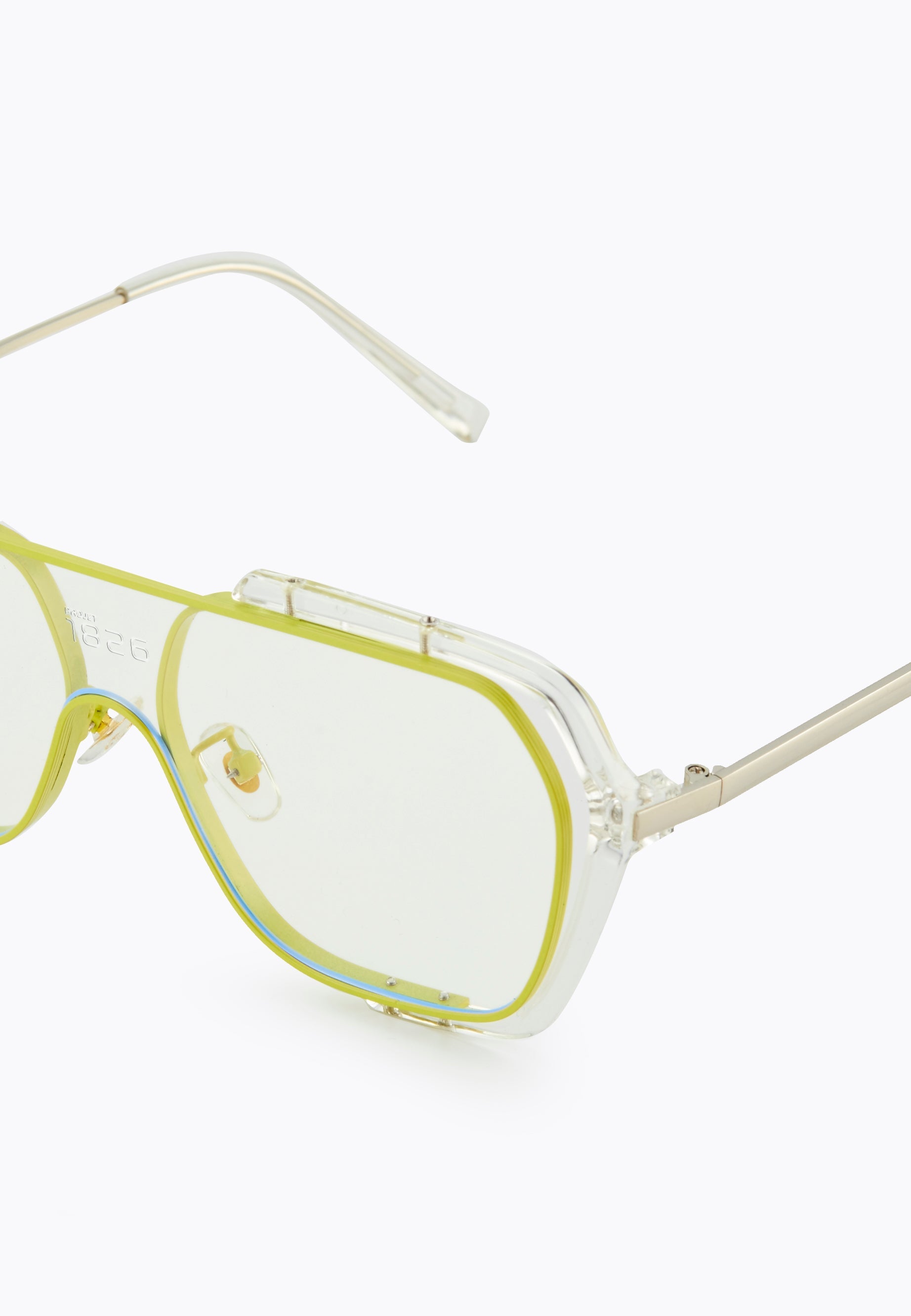 PROJECTWEAR | Cardwell Sunglasses Green/Clear