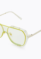 PROJECTWEAR | Cardwell Sunglasses Green/Clear