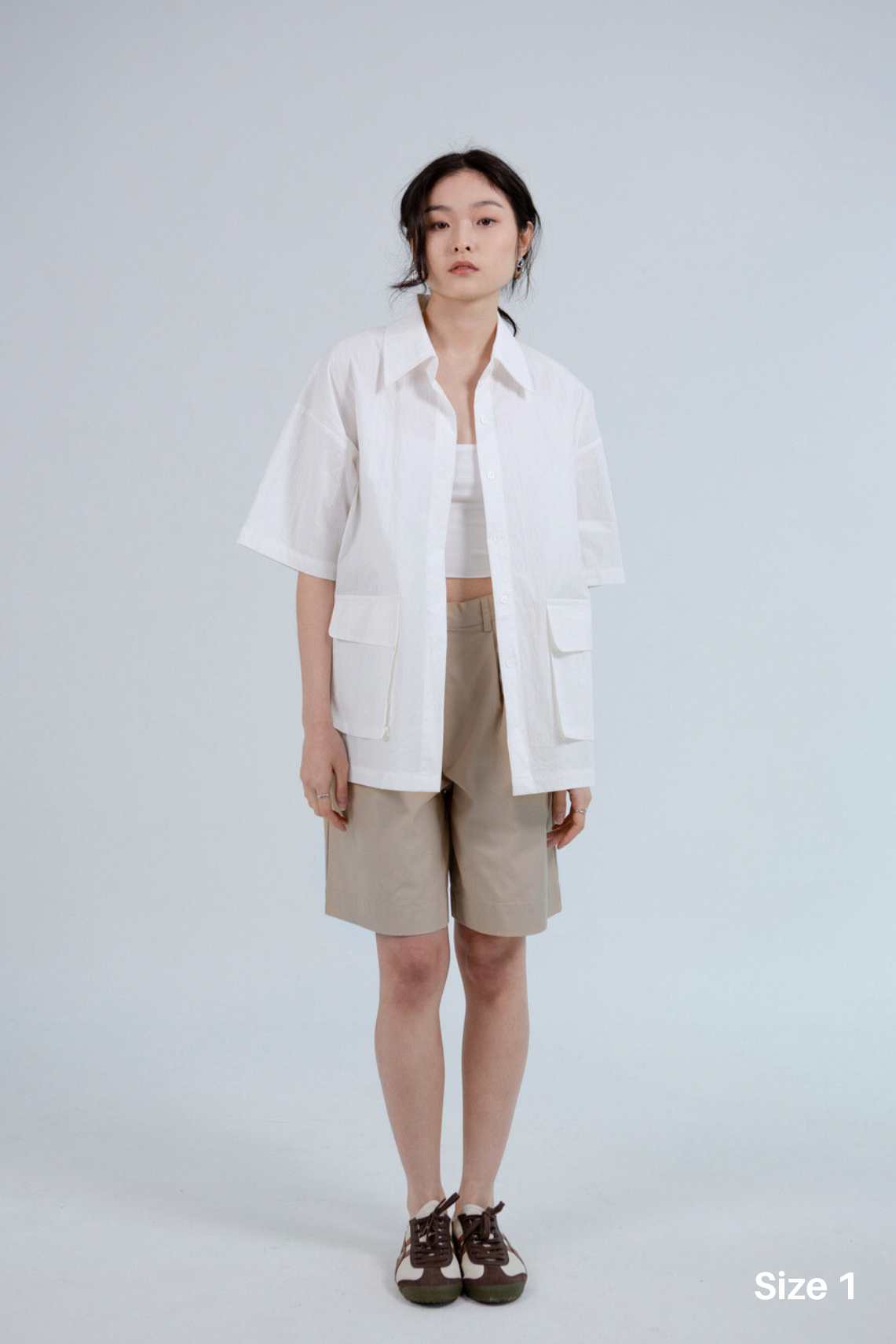 SAERO COLLECTIVE | Boho Overfit Shirt | White