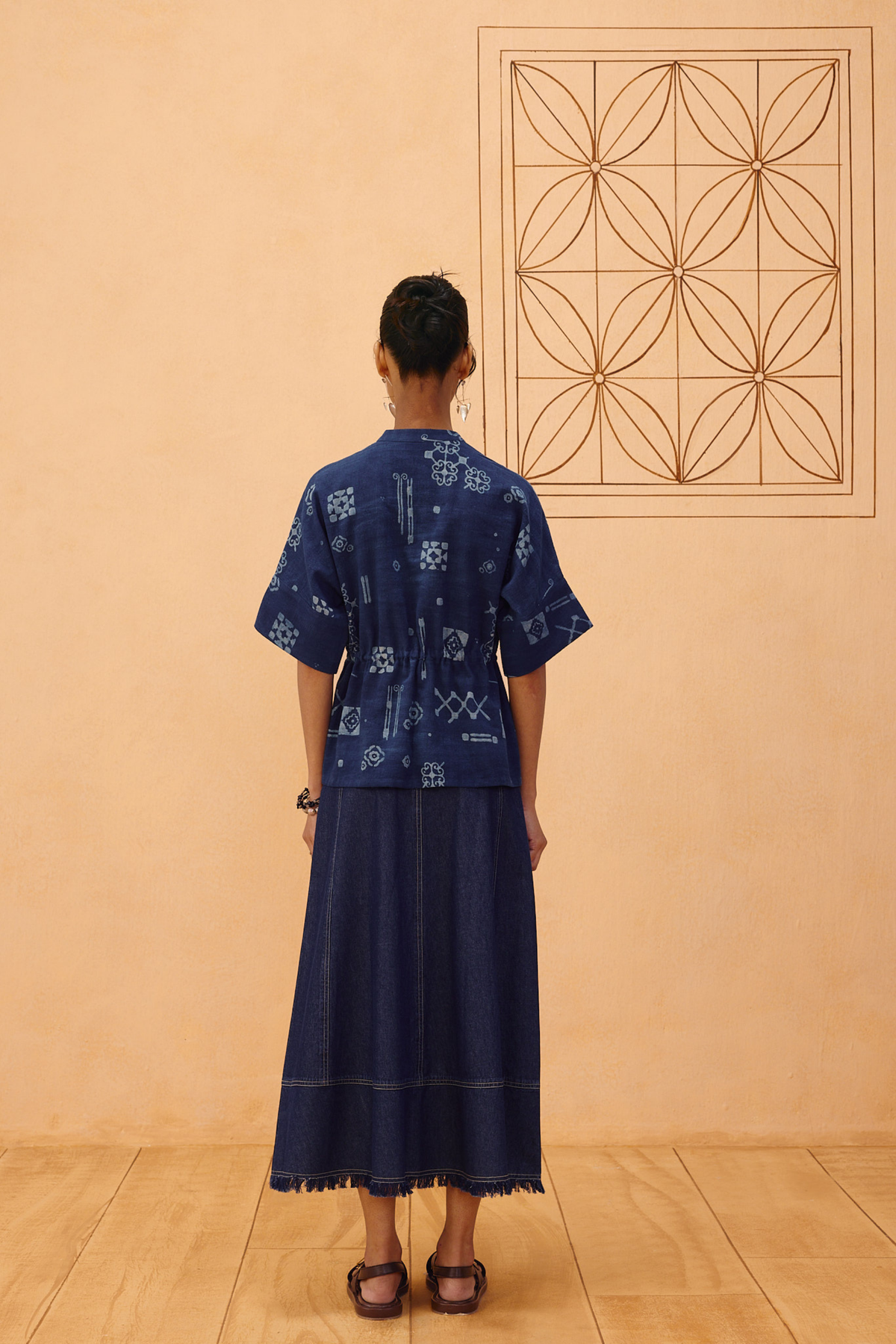 SUI | Rooted Beginnings Kala Cotton Peplum Top