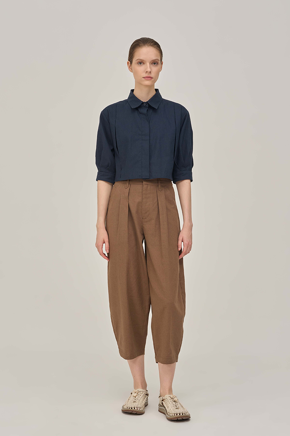 SABRINAGOH | Sherah Crop Shirt